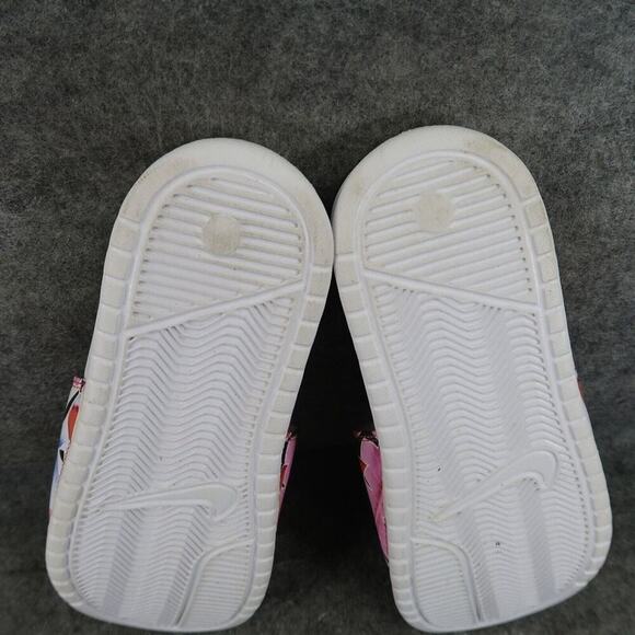 Nike Shoes Womens 6 Sandal Slide Benassi Print Logo Colorful Comfort Casual Flat - Picture 12 of 13